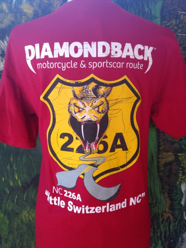 diamondback 226a crew neck t-shirt red